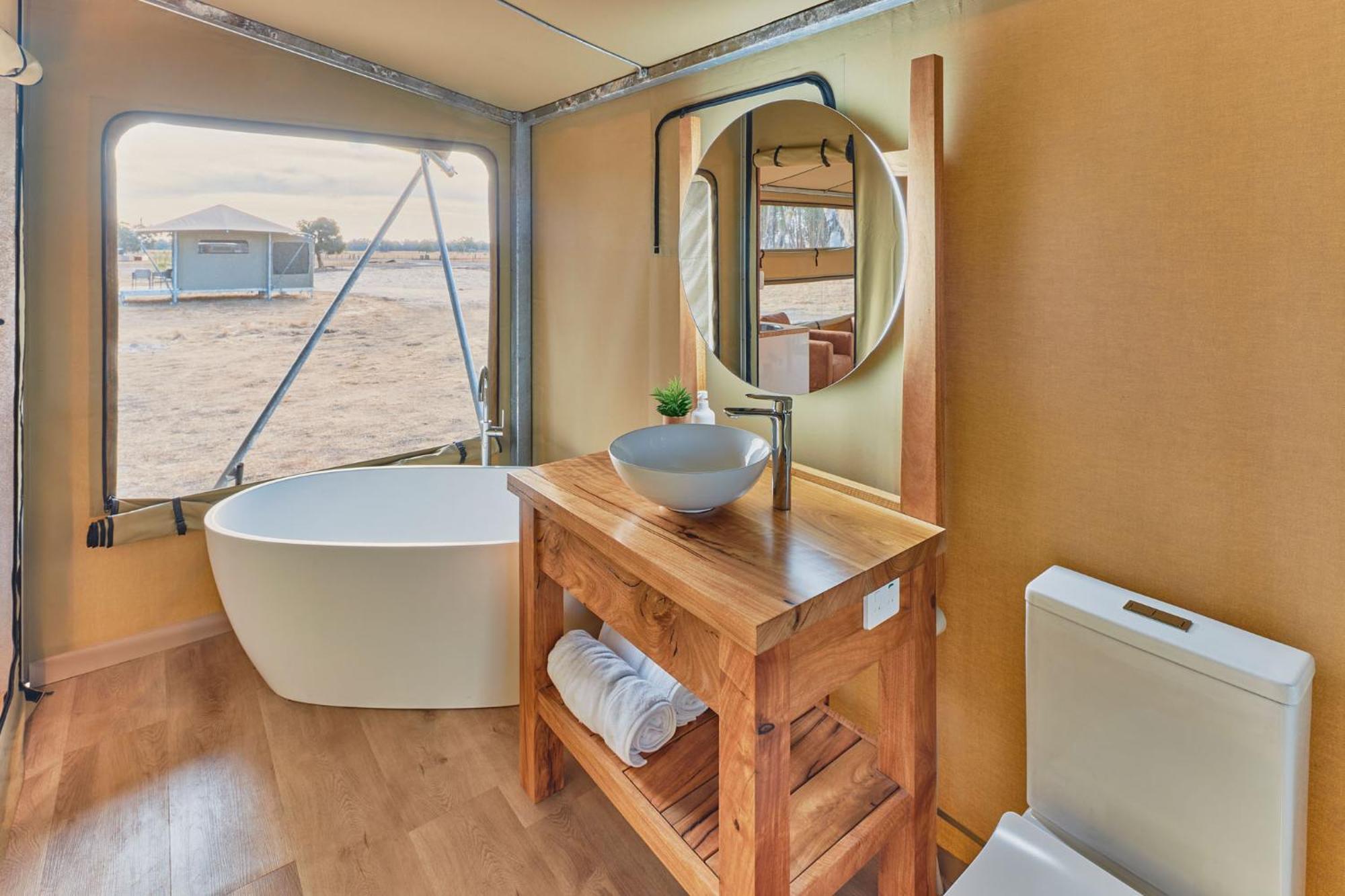 Willow Wood Glamping Retreat Broadwater Exterior photo