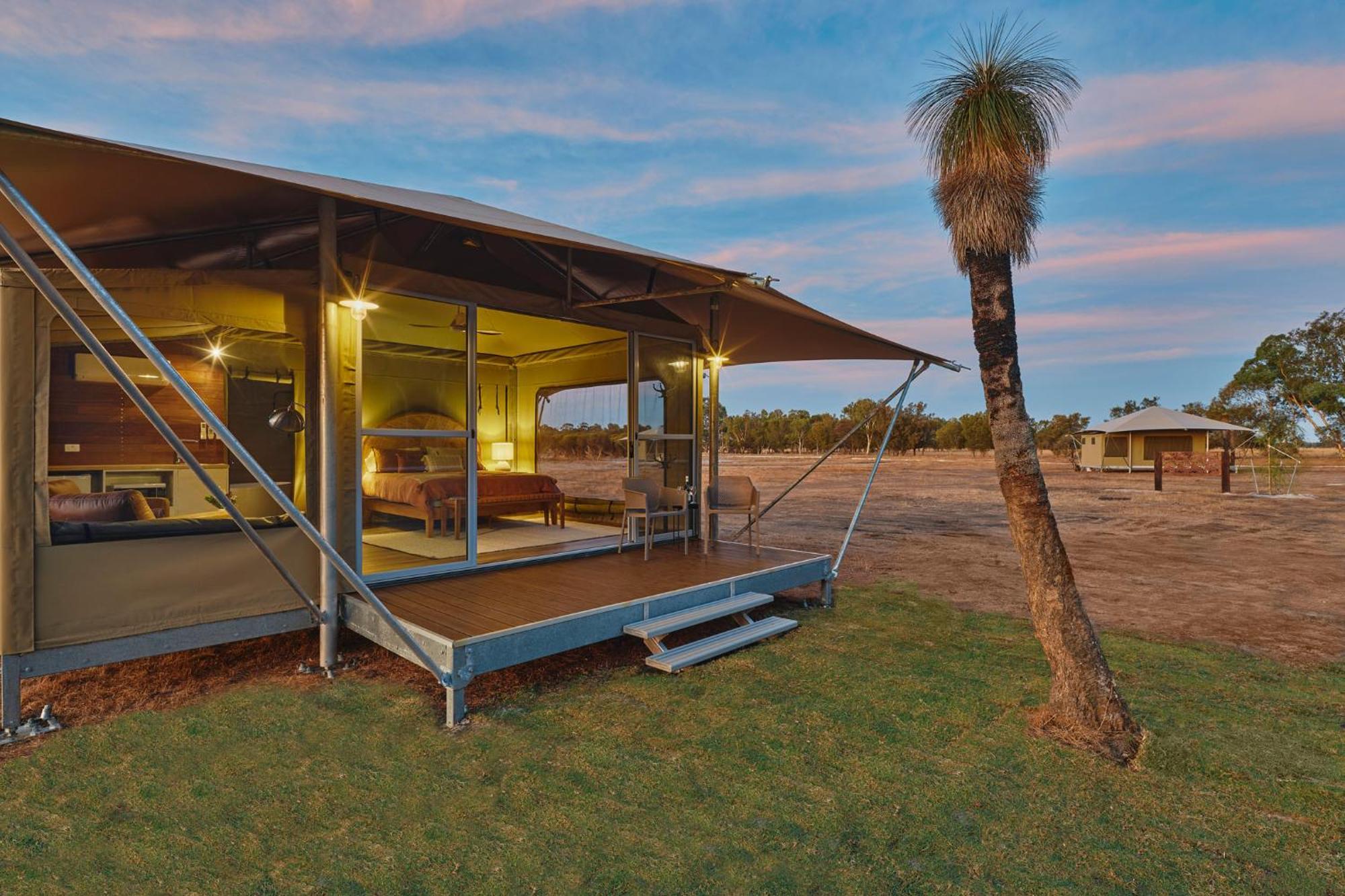 Willow Wood Glamping Retreat Broadwater Exterior photo